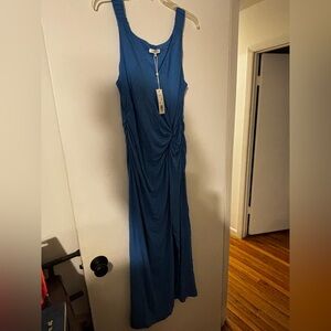 Rebecca Taylor Blue Midi Dress